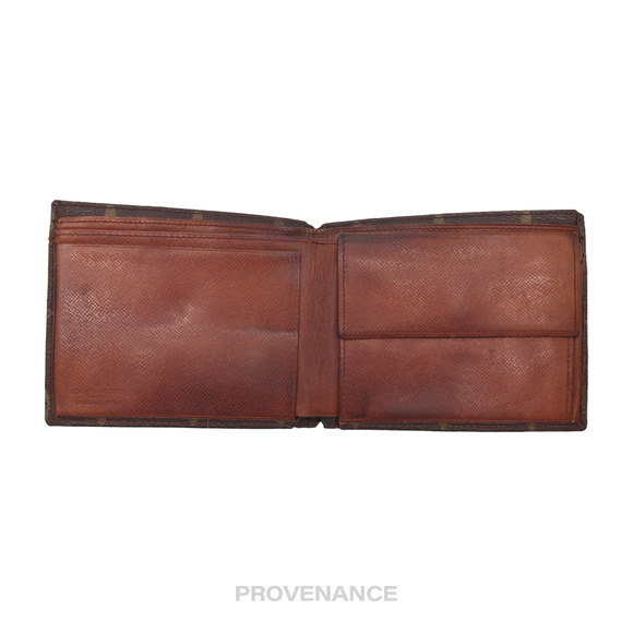 🔴 Louis Vuitton Bifold Wallet - Monogram Small "f" - Picture 8 of 9